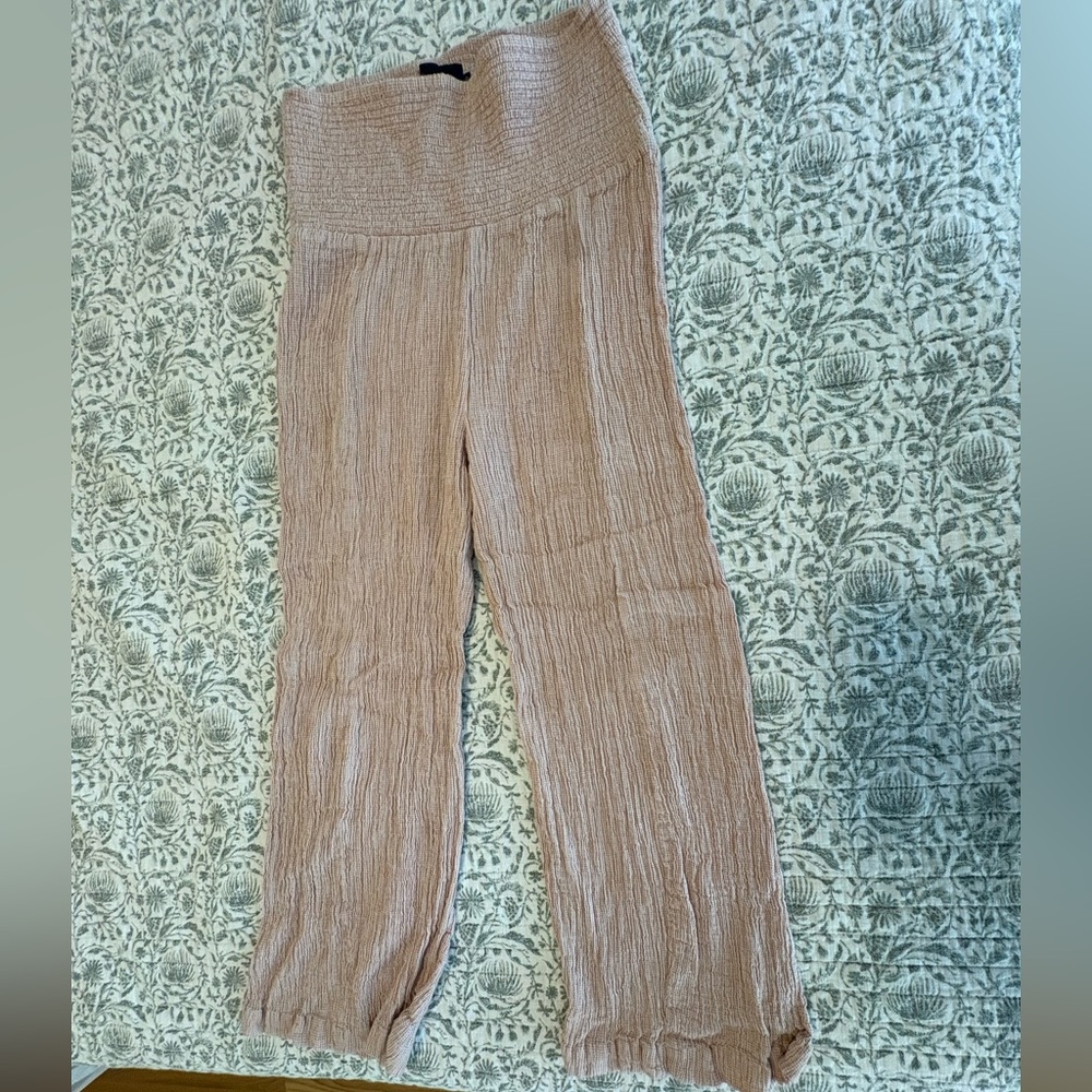 Hatch Wide Leg Crepe Pants